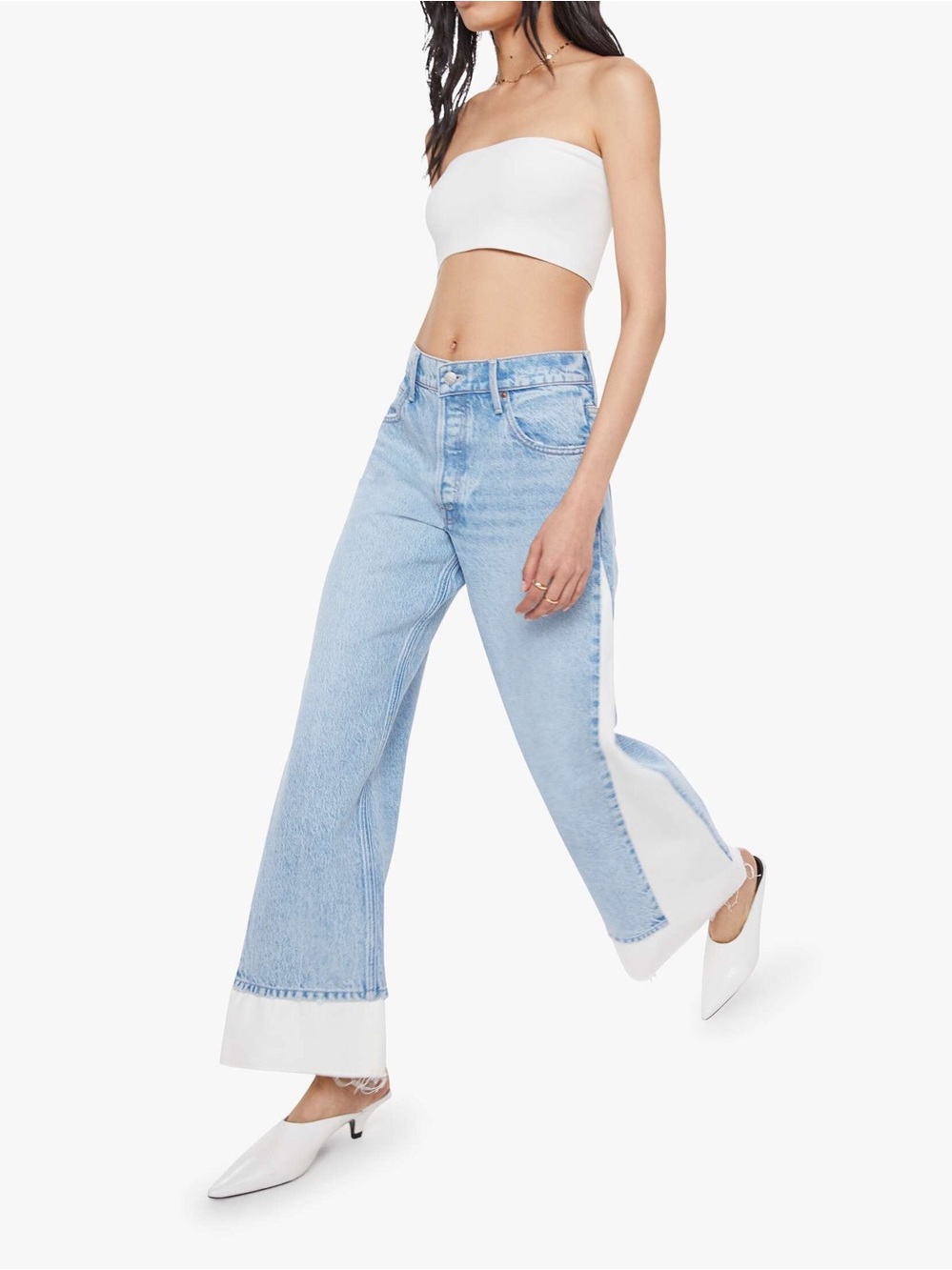 Mother SNACKS! The Nacho Double Dip Nerdy Fray Size 27